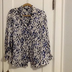 Lafayette 148 Silk Blouse
